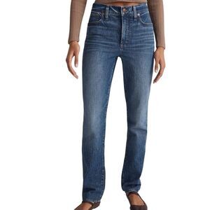 NWT Madewell Jeans Women's 25 Blue The Perfect Jeans Decatur Wash High Rise